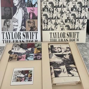 TWO Compelete Taylor Swift The Eras Tour VIP Merch boxes.